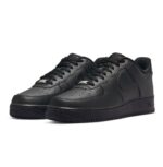 Nike Air Force 1 Low Black CW2288-001 featuring premium black leather construction, Nike Air cushioning, and iconic low-top AF1 silhouette.