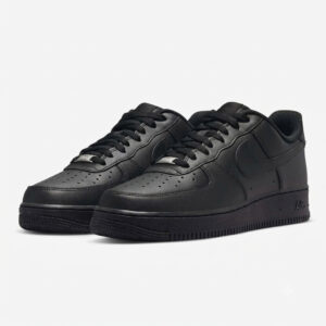 Nike Air Force 1 Low Black CW2288-001 featuring premium black leather construction, Nike Air cushioning, and iconic low-top AF1 silhouette.