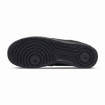 Nike Air Force 1 Low Black outsole featuring circular traction pattern and durable rubber construction.