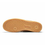 Nike Air Force 1 Low Wheat CJ9179-200 outsole featuring classic circular traction pattern and durable rubber construction.