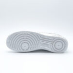 Nike Air Force 1 Supreme White outsole featuring classic circular traction pattern for grip and durability